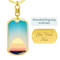 PT-1011 Aleks Test Cypress Keychain